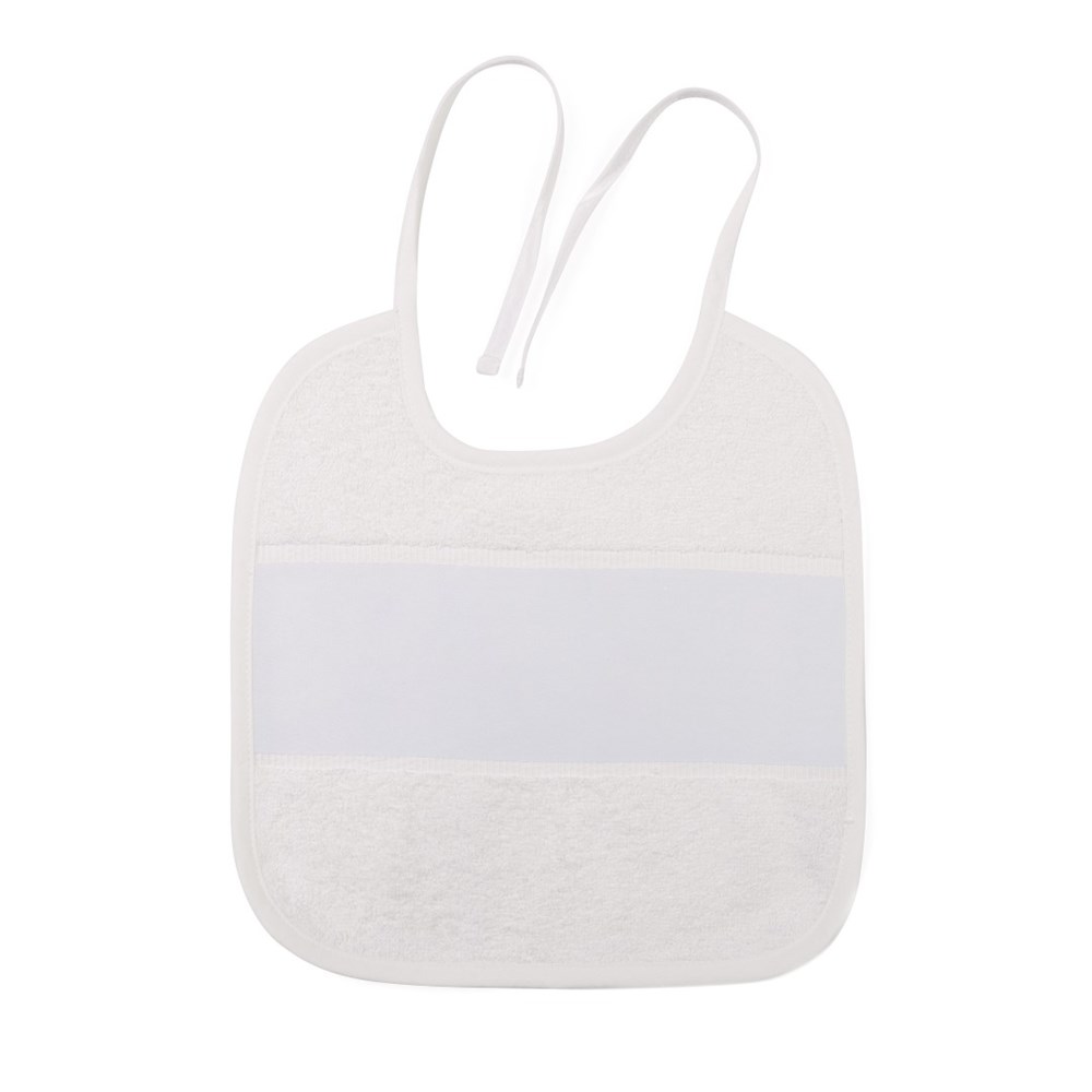 Babiezz® SUBLI Baby Slabbetje White