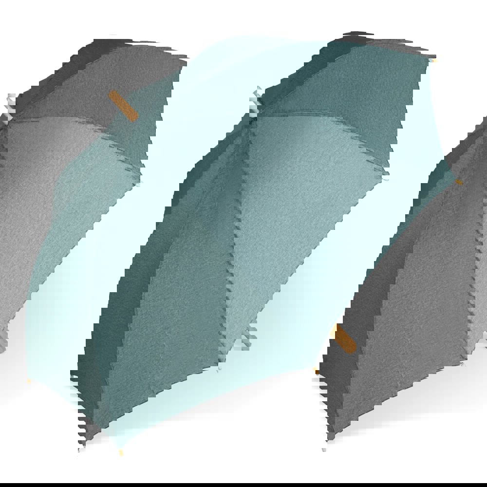 Stok paraplu 25” R-PET recht handvat auto open