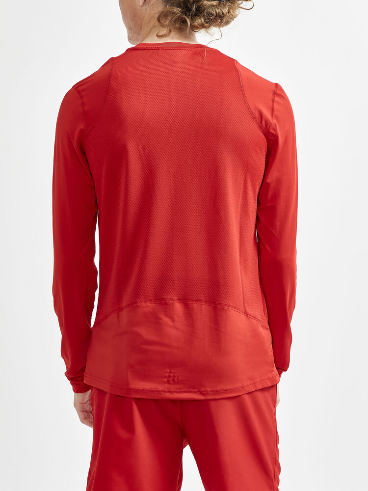 Craft - ADV Essence LS Tee M Bright Red S