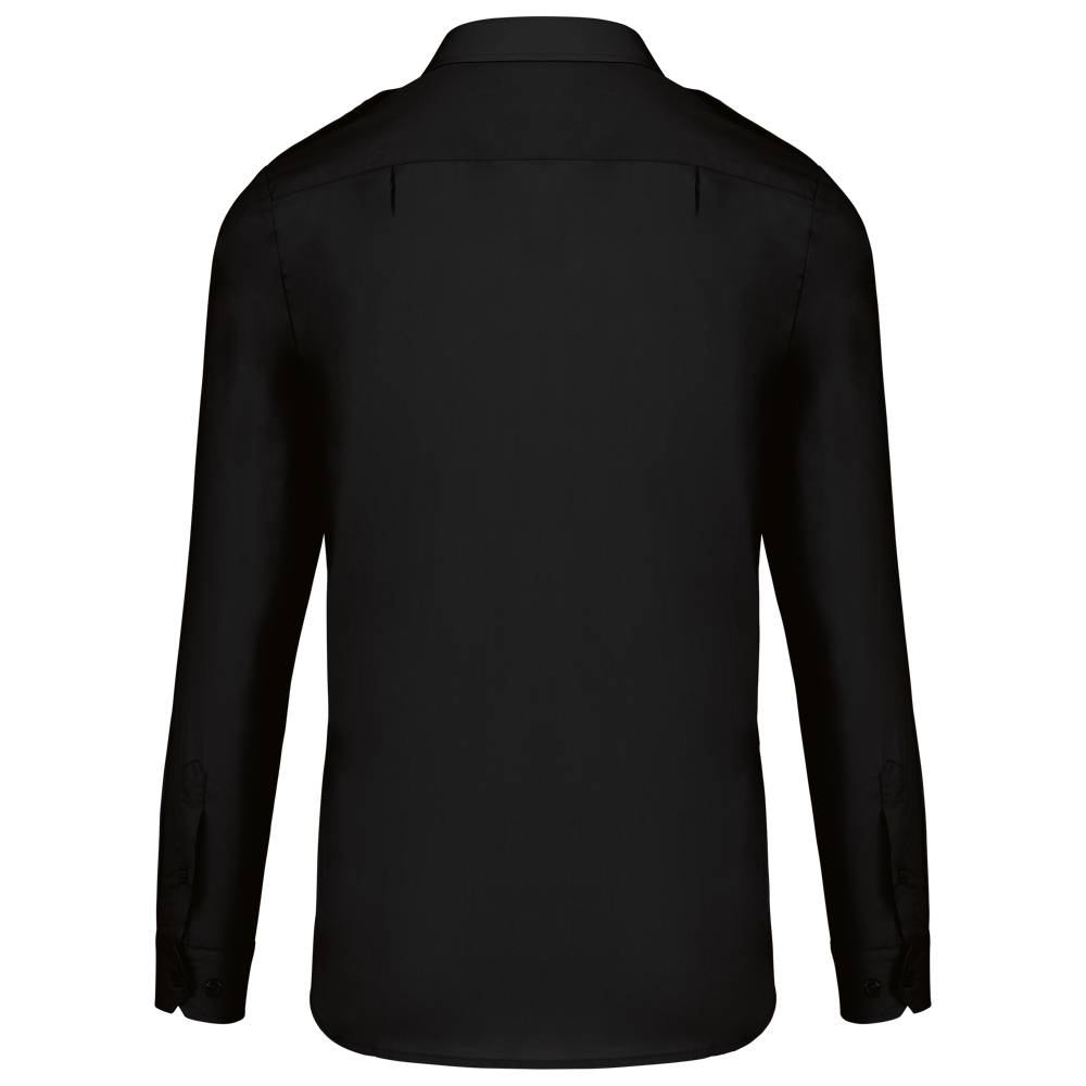 K505 - Herenpilootoverhemd lange mouwen