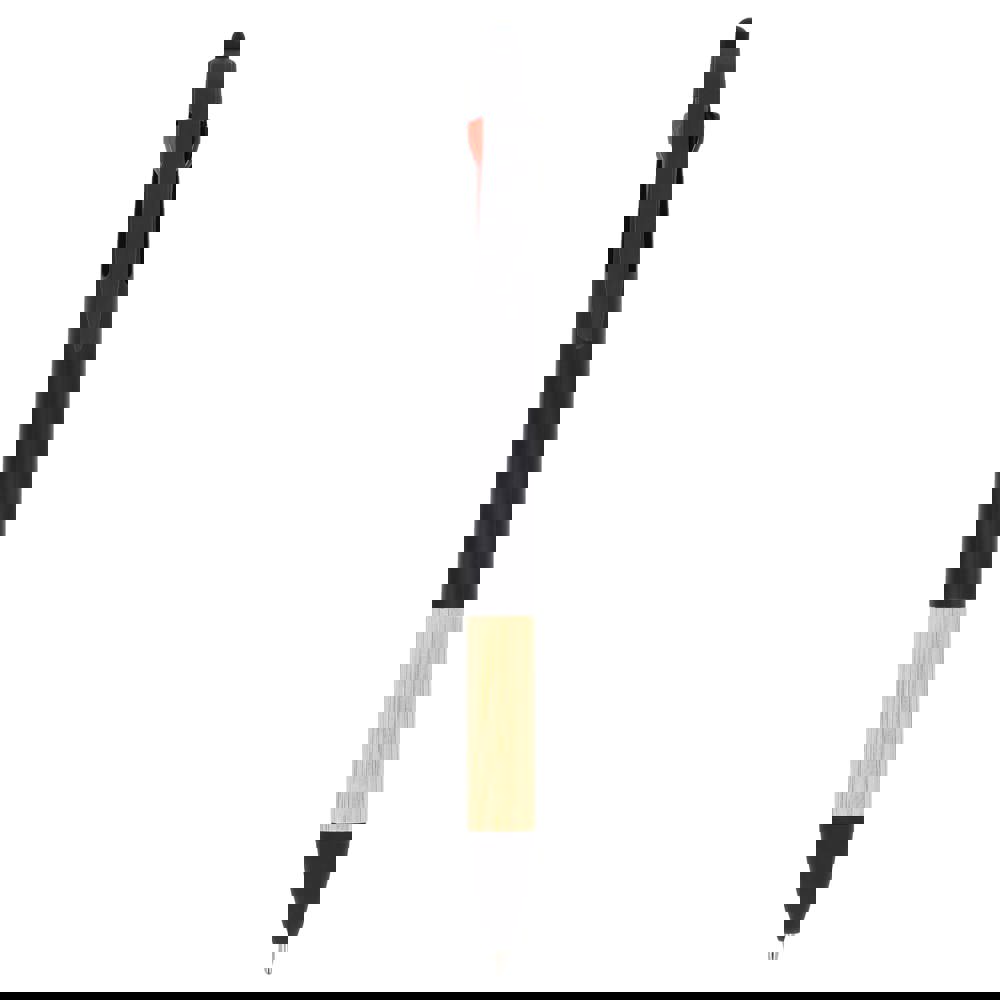 3-kleuren pen met bamboe grip