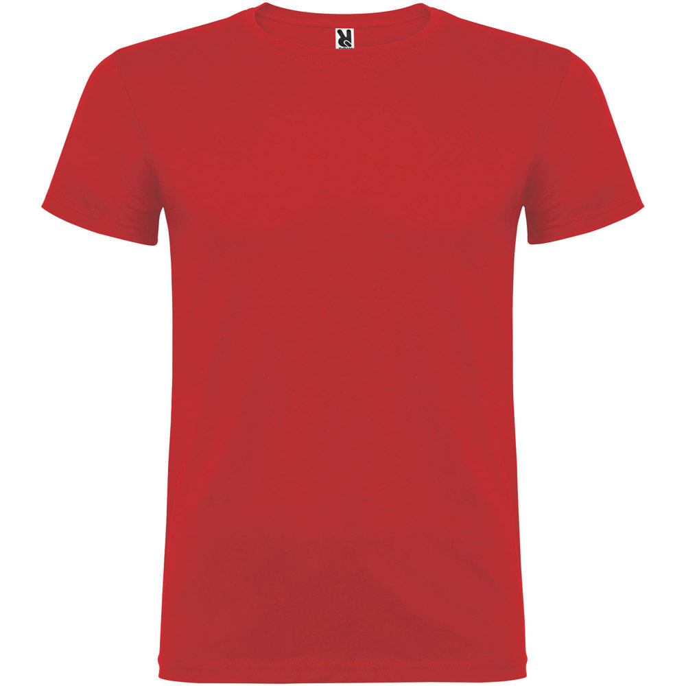 Beagle 155 g/m² herenshirt met korte mouwen - Rood