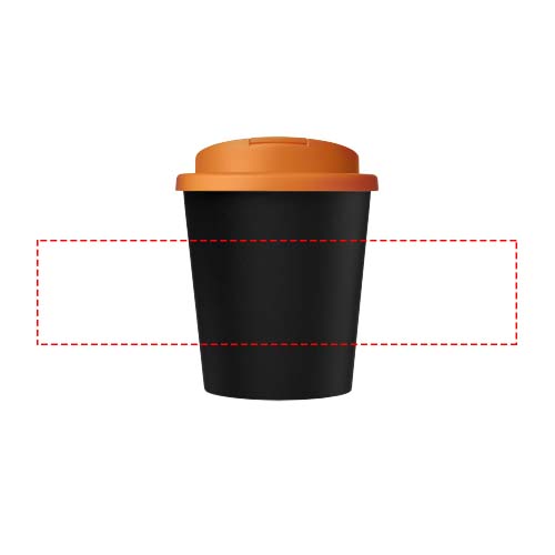 Americano® Espresso Eco 250 ml gerecyclede beker met knoeibestendig deksel 