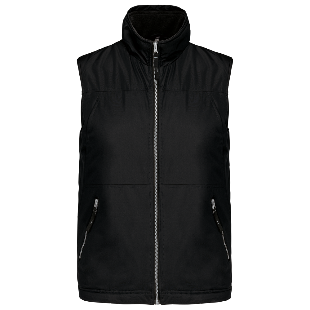 K659 - Met fleece gevoerde bodywarmer heren