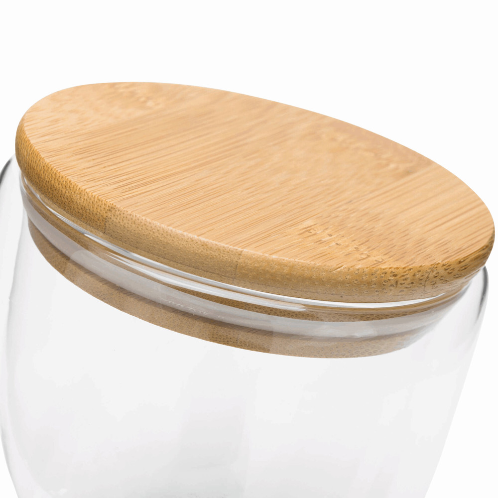 BAMBOO ART S - Dubbelwandig glas, inhoud ca. 250 ml.