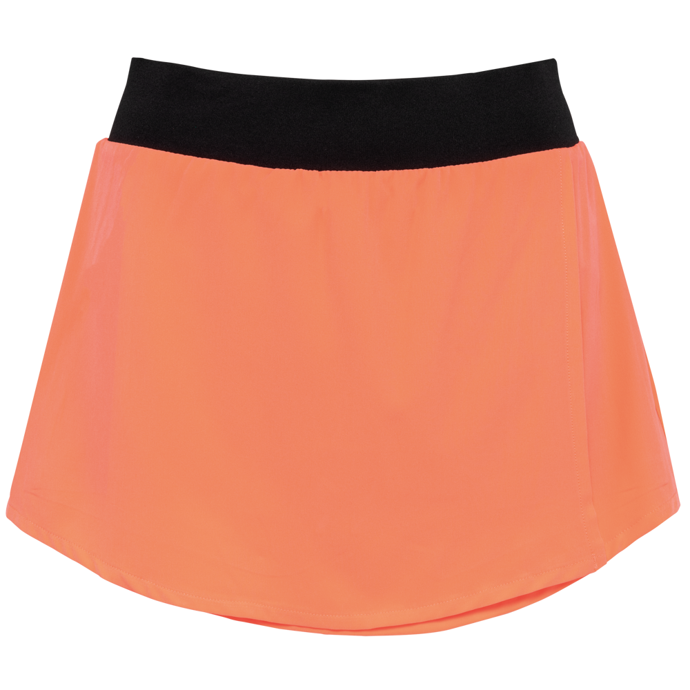 PA1031 - Rok met ingewerkte short - Coral / Black