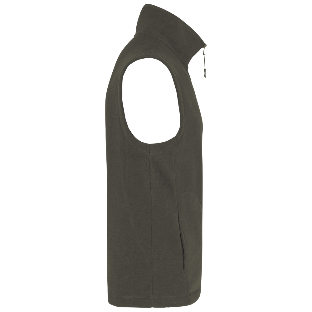 K913 - Bodywarmer van microfleece heren