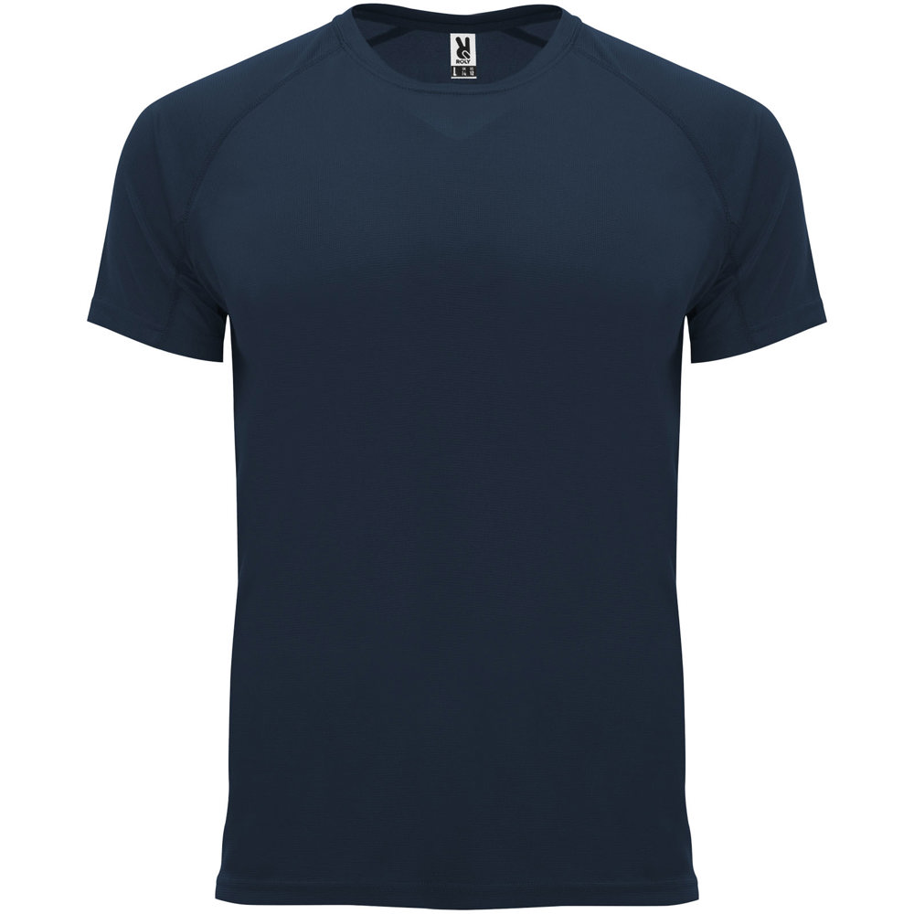 Bahrain 135 g/m² sportshirt met korte mouwen voor heren - Marineblauw