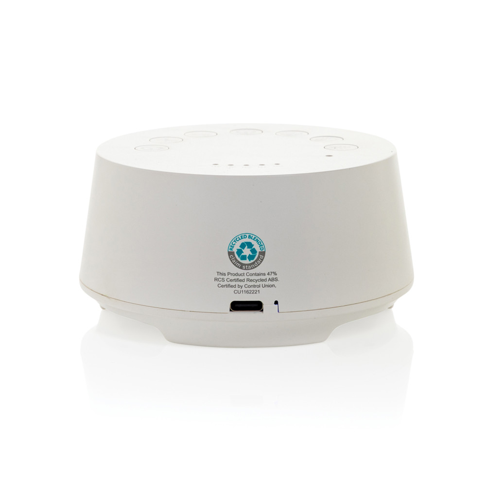 Flora RCS gerecycled kunststof white noise speaker — extra beeld