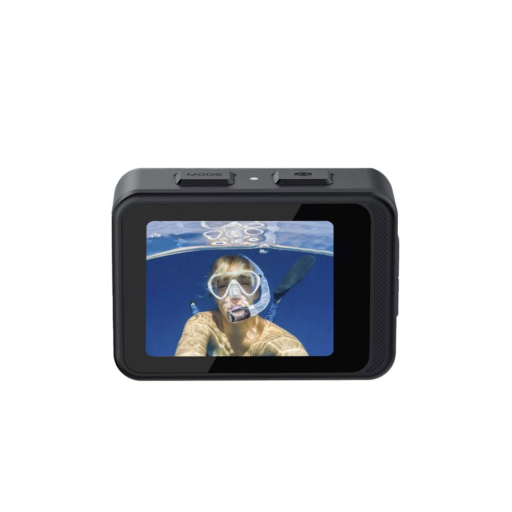 Prixton DV850 Aqua 4K actiecamera met dubbel scherm
