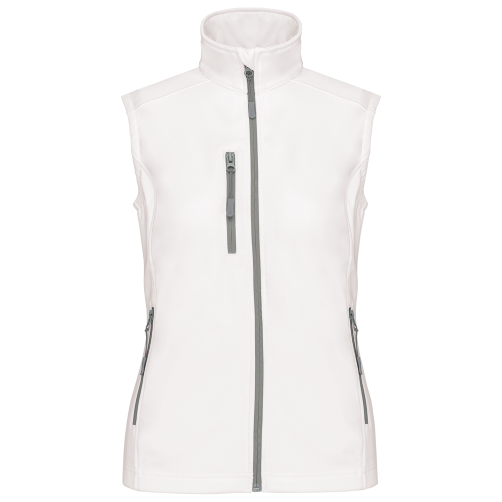 K404 - Dames softshell bodywarmer - White
