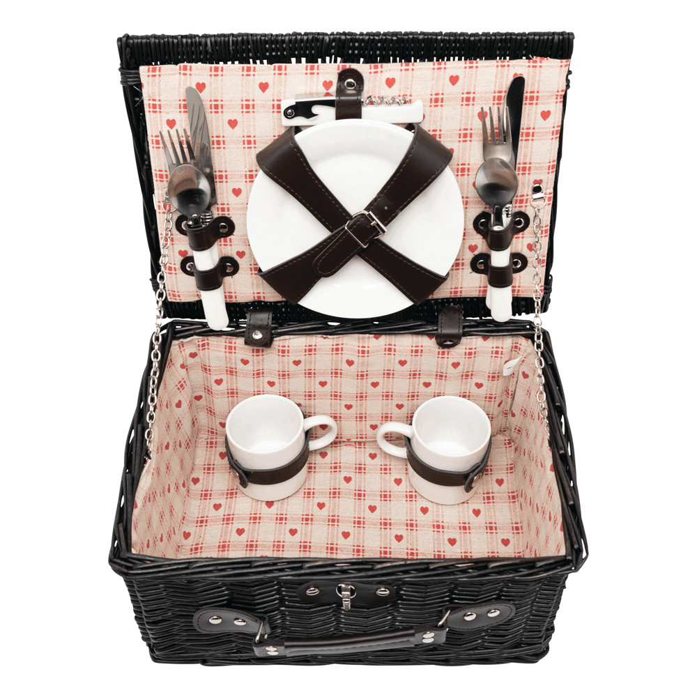 SUNSET PARK - Rieten picknickmand