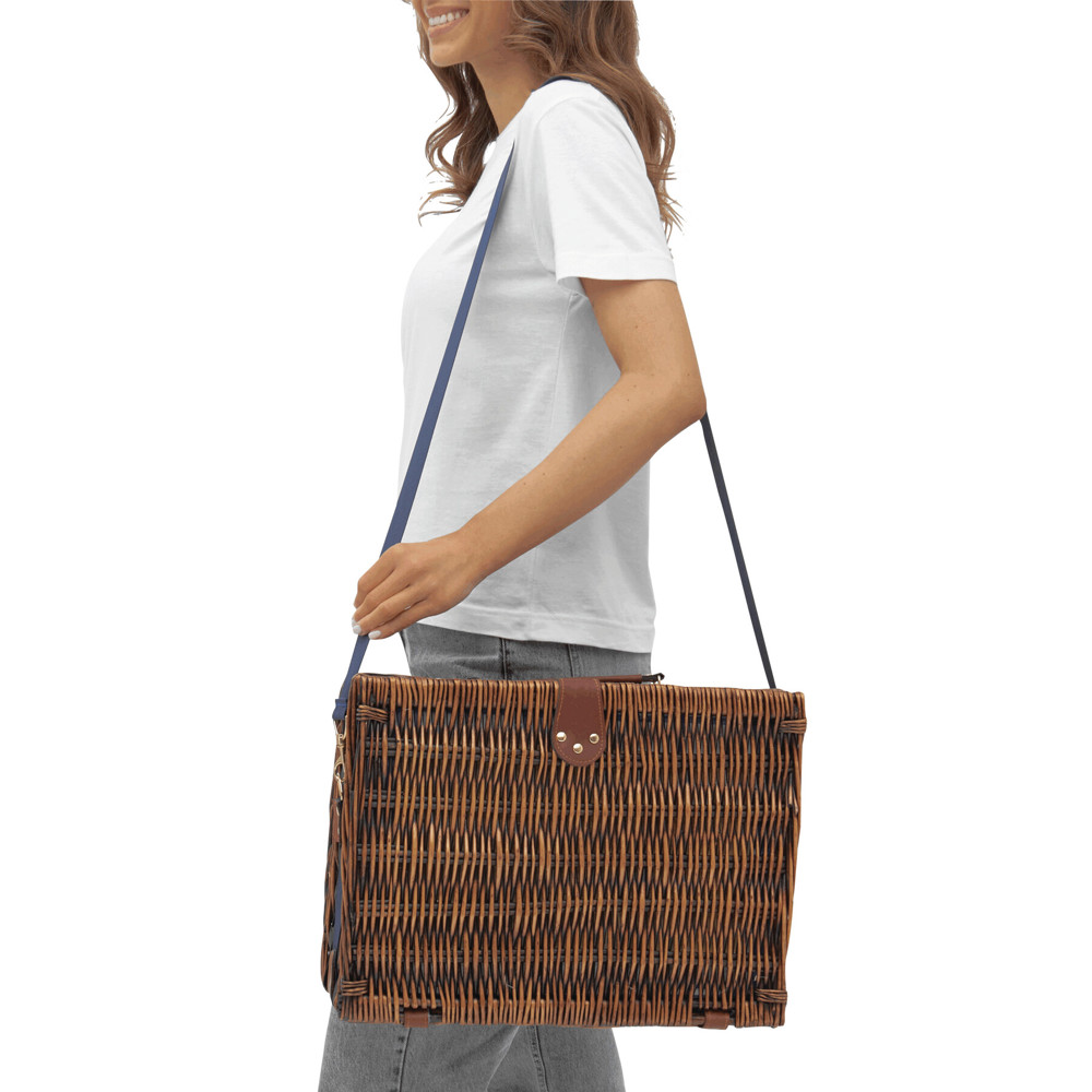 CENTRAL PARK - Picknickmand van riet