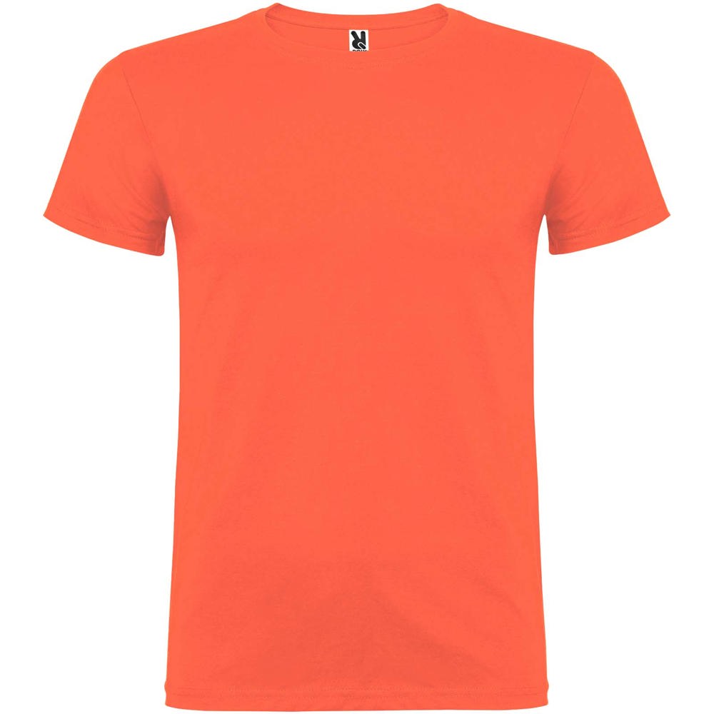 Beagle 155 g/m² herenshirt met korte mouwen - Koraal