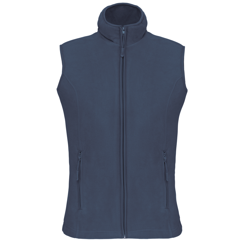 - Bodywarmer van microfleece dames - Deep Blue