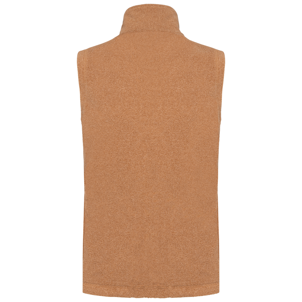 K913A - Bodywarmer van microfleece heren