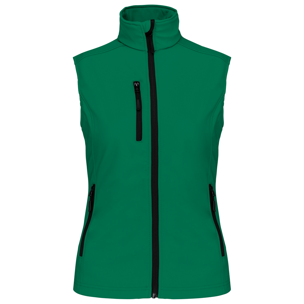 K404 - Dames softshell bodywarmer - Kelly Green