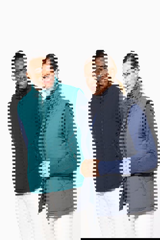 K6118 - Met fleece gevoerde bodywarmer