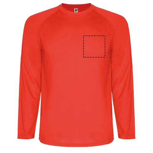 Montecarlo heren sport t-shirt met lange mouwen