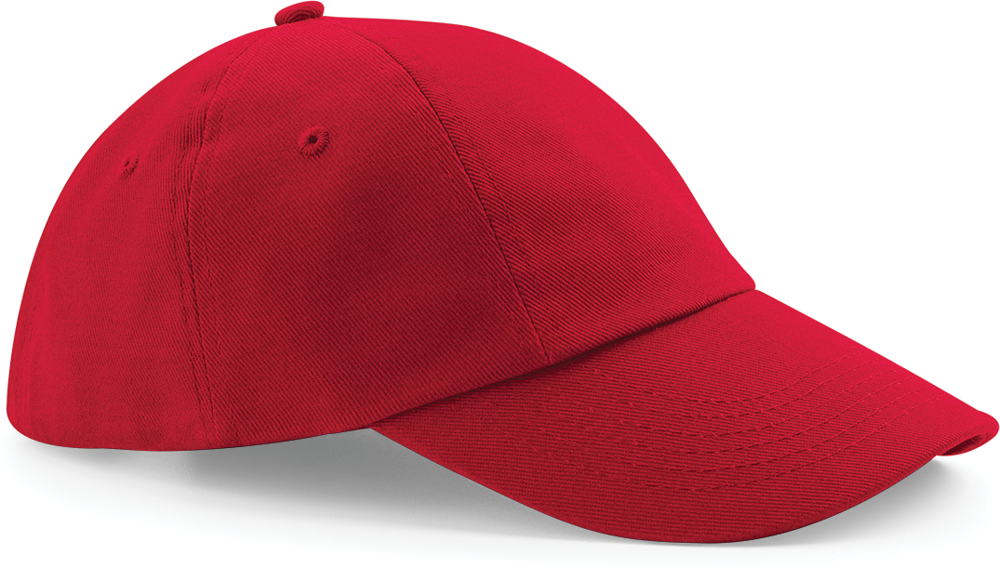 B58 - Laag profiel pet in drillkatoen - Classic Red