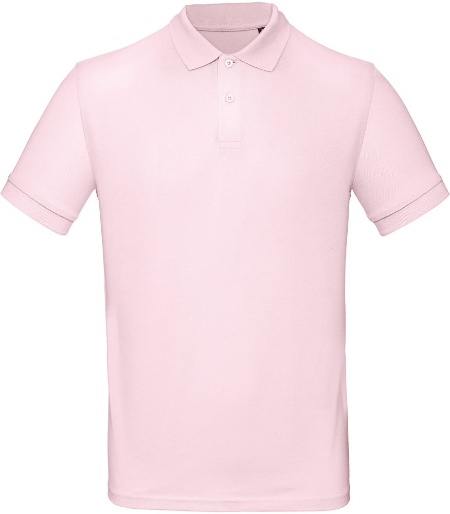 - Men's organic polo shirt - Orchid Pink