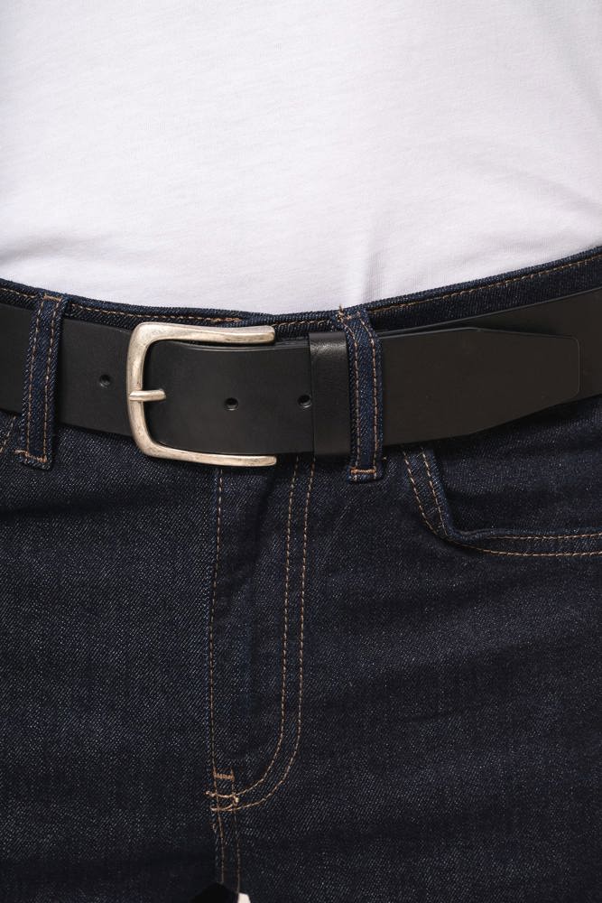 PK821 - Vintage lederen herenriem