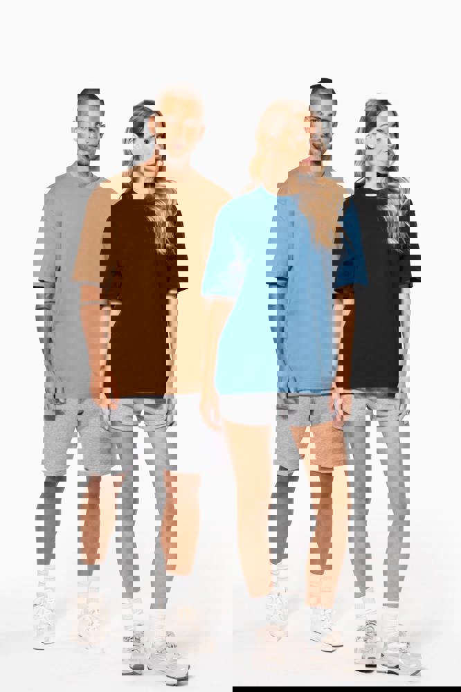 K3008 - Oversized T-shirt korte mouwen uniseks