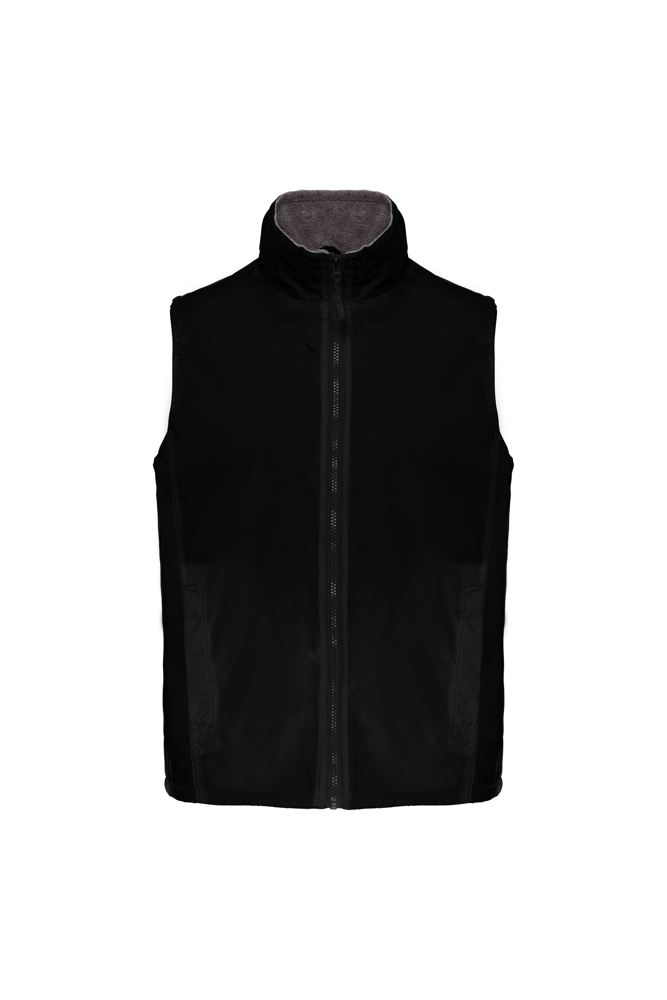K679 - Met fleece gevoerde bodywarmer unisex