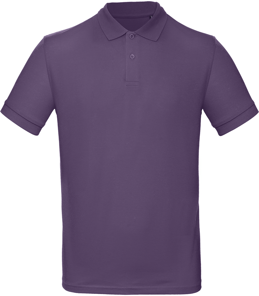 - Men's organic polo shirt - Radiant Purple