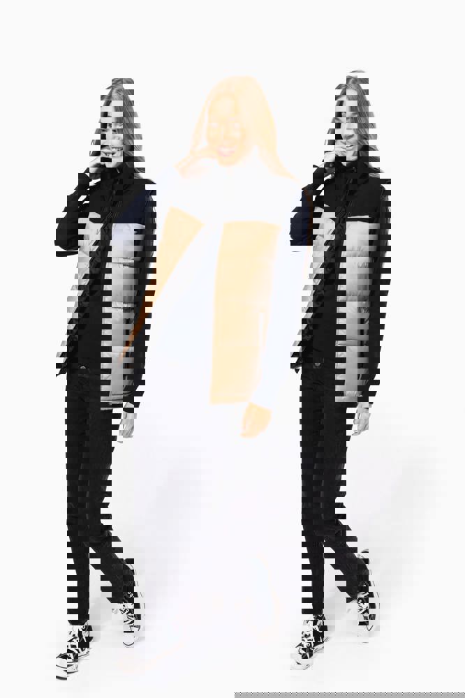 K6162 - Tweekleurige gewatteerde bodywarmer uniseks