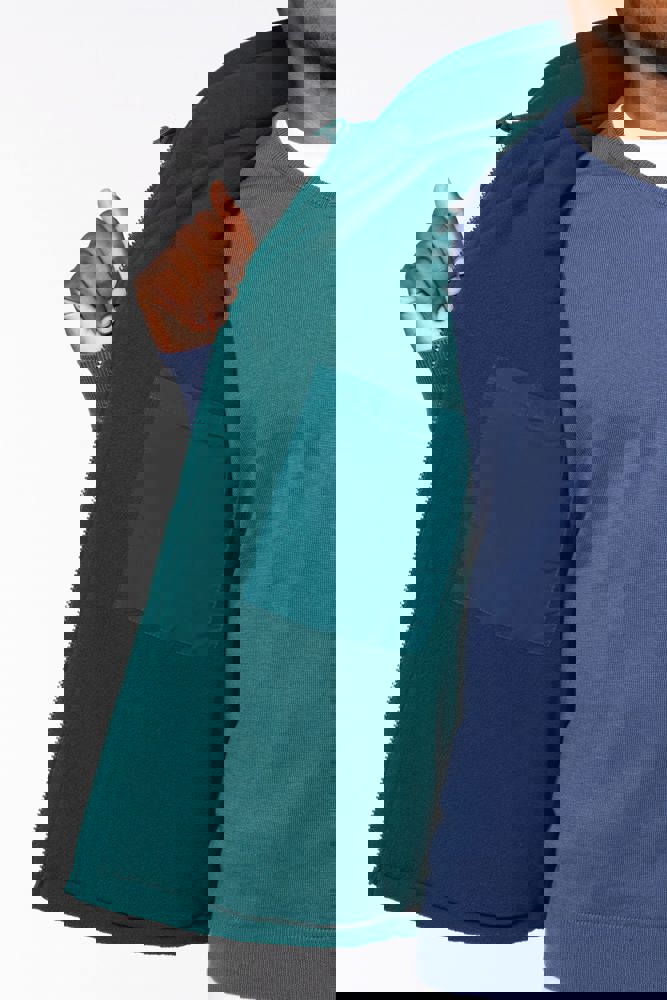 K6118 - Met fleece gevoerde bodywarmer