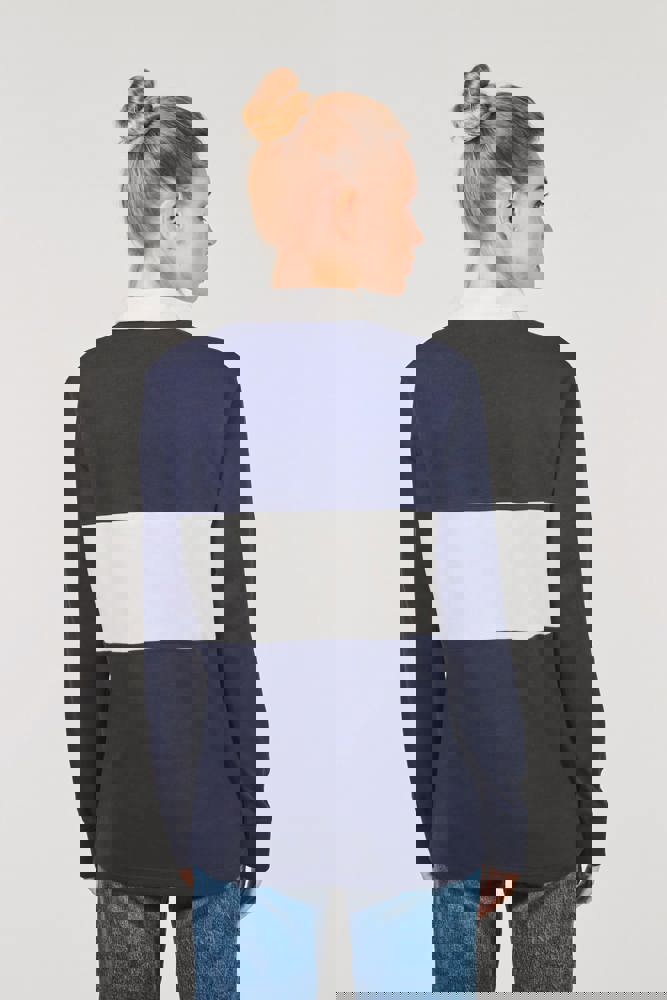 PA429 - Rugbypolo met lange mouwen