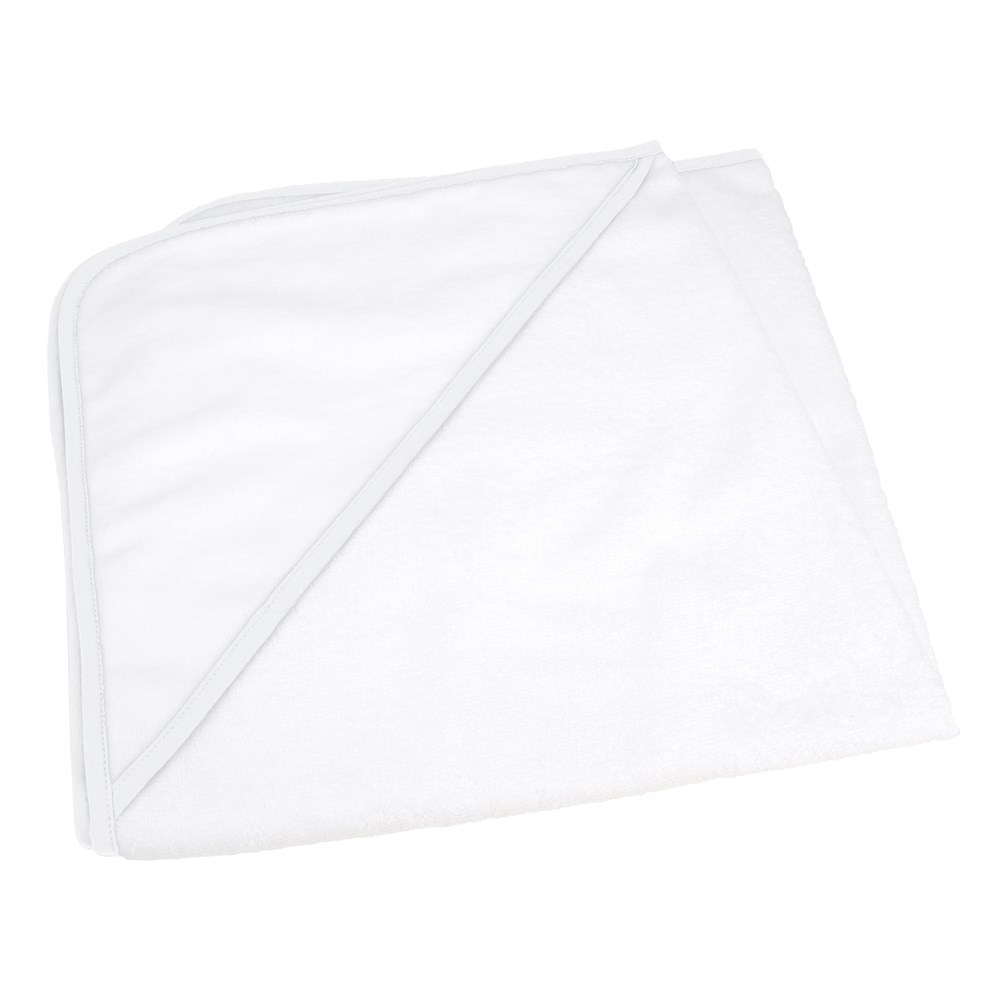 Babiezz® SUBLI Babyhanddoek White\White
