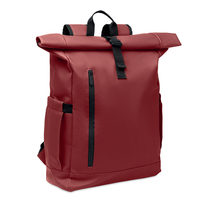 BANGKOK ROLL - Rolltop laptop rugzak 600D - Bordeaux