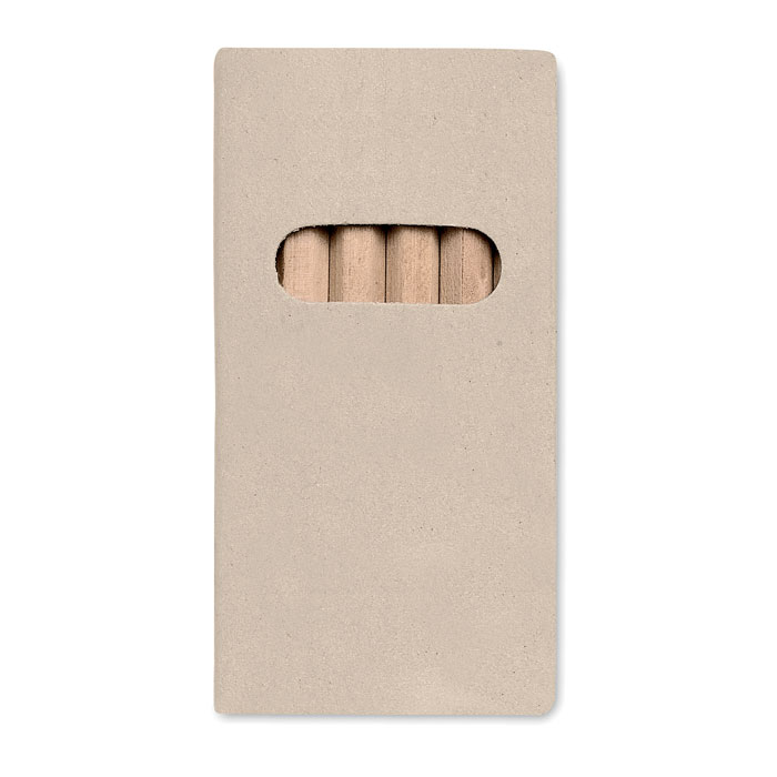 ABIGAIL - 6 Kleurpotloden in doosje