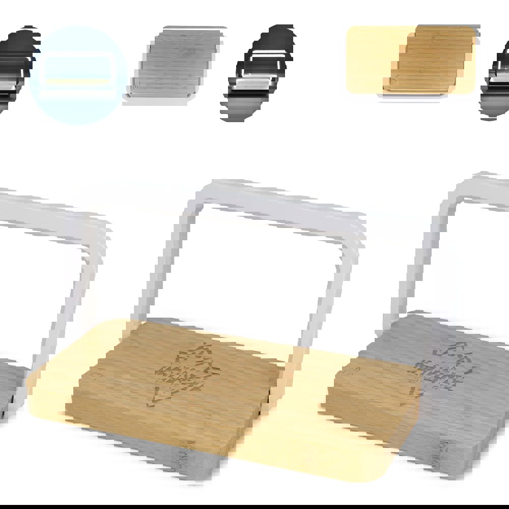 15W Draadloze Oplader met Dimbare LED Lamp