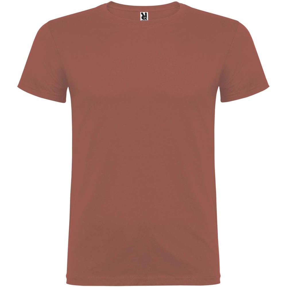 Beagle 155 g/m² herenshirt met korte mouwen - Baksteenrood