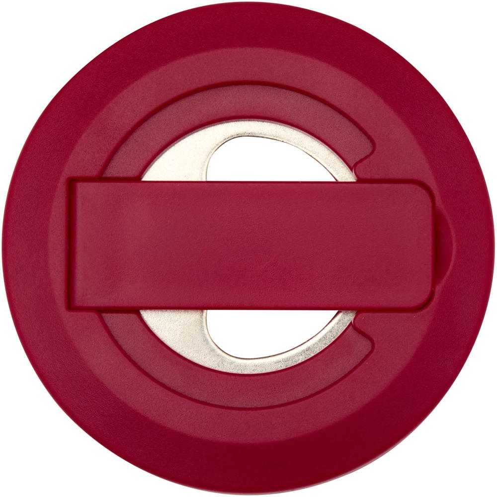 Ain magnetische telefoonstandaard van gerecycled plastic met flesopener 