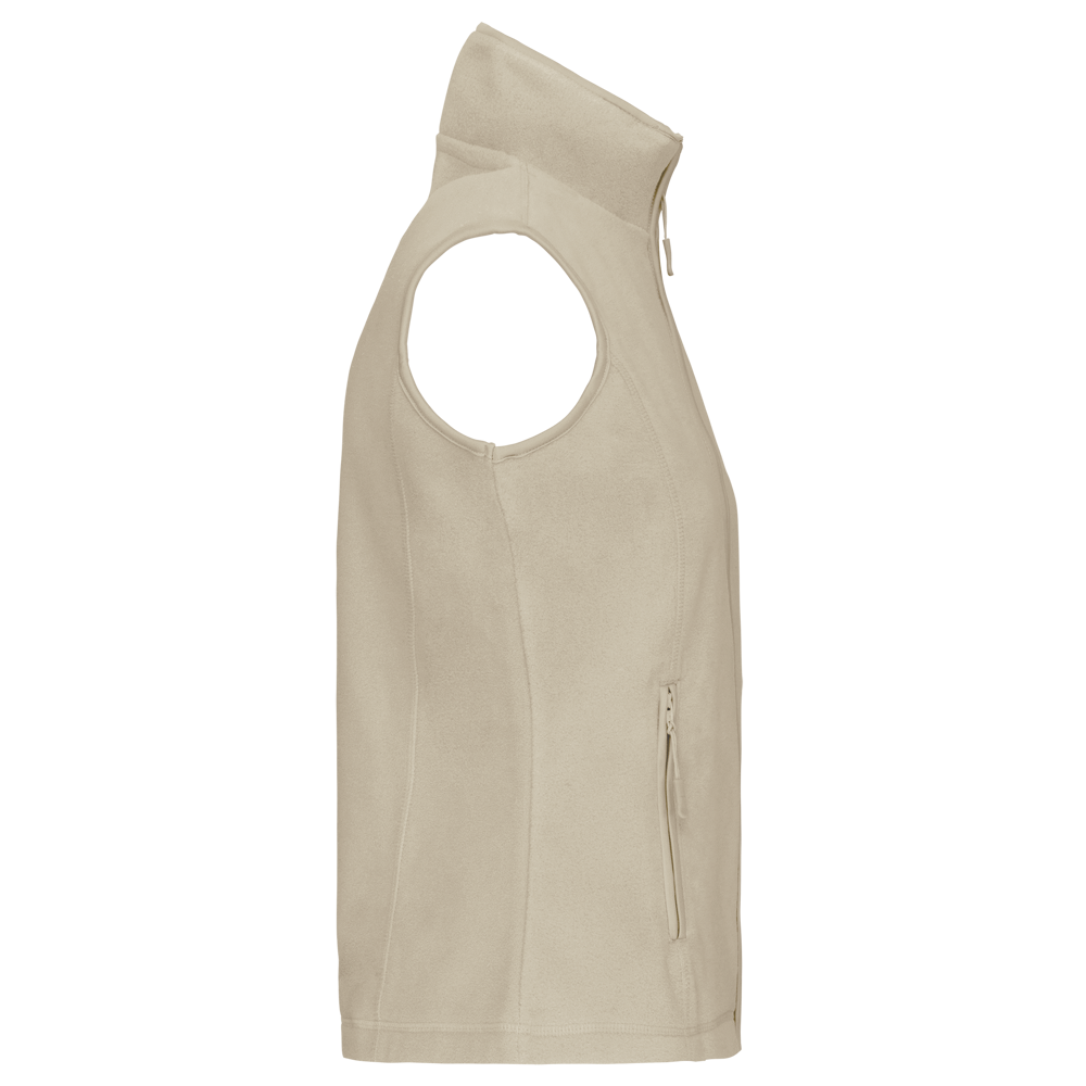 K906 - Bodywarmer van microfleece dames