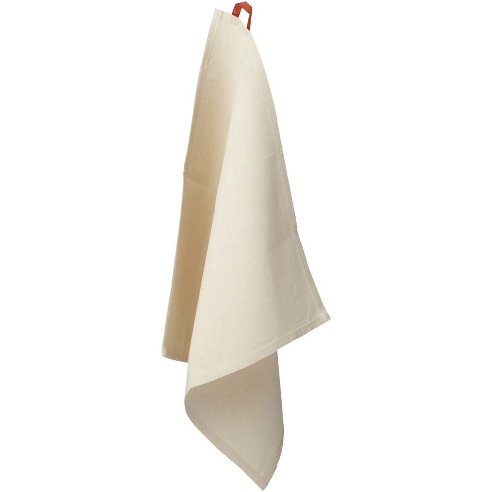 Alora keukenhanddoek van 200 g/m² gerecycled katoen - Baksteen