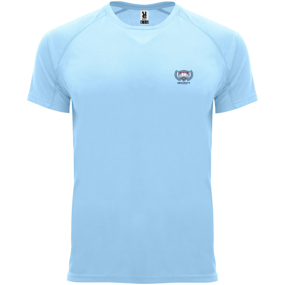 Bahrain 135 g/m² sportshirt met korte mouwen voor kinderen
