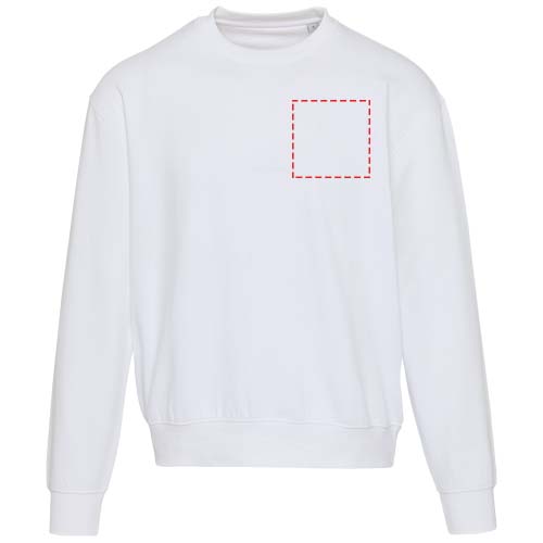 Boris 280 g/m2 unisex OCS organische oversized trui met ronde hals