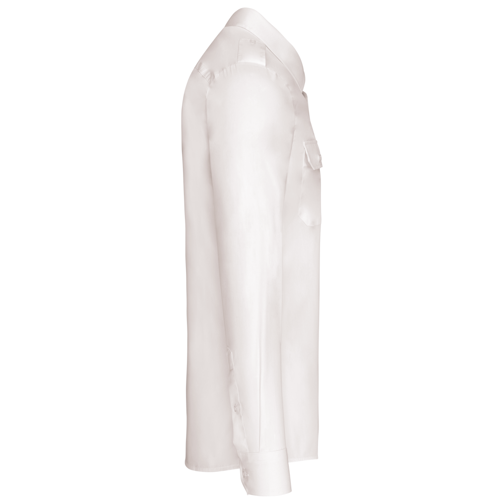K505 - Herenpilootoverhemd lange mouwen