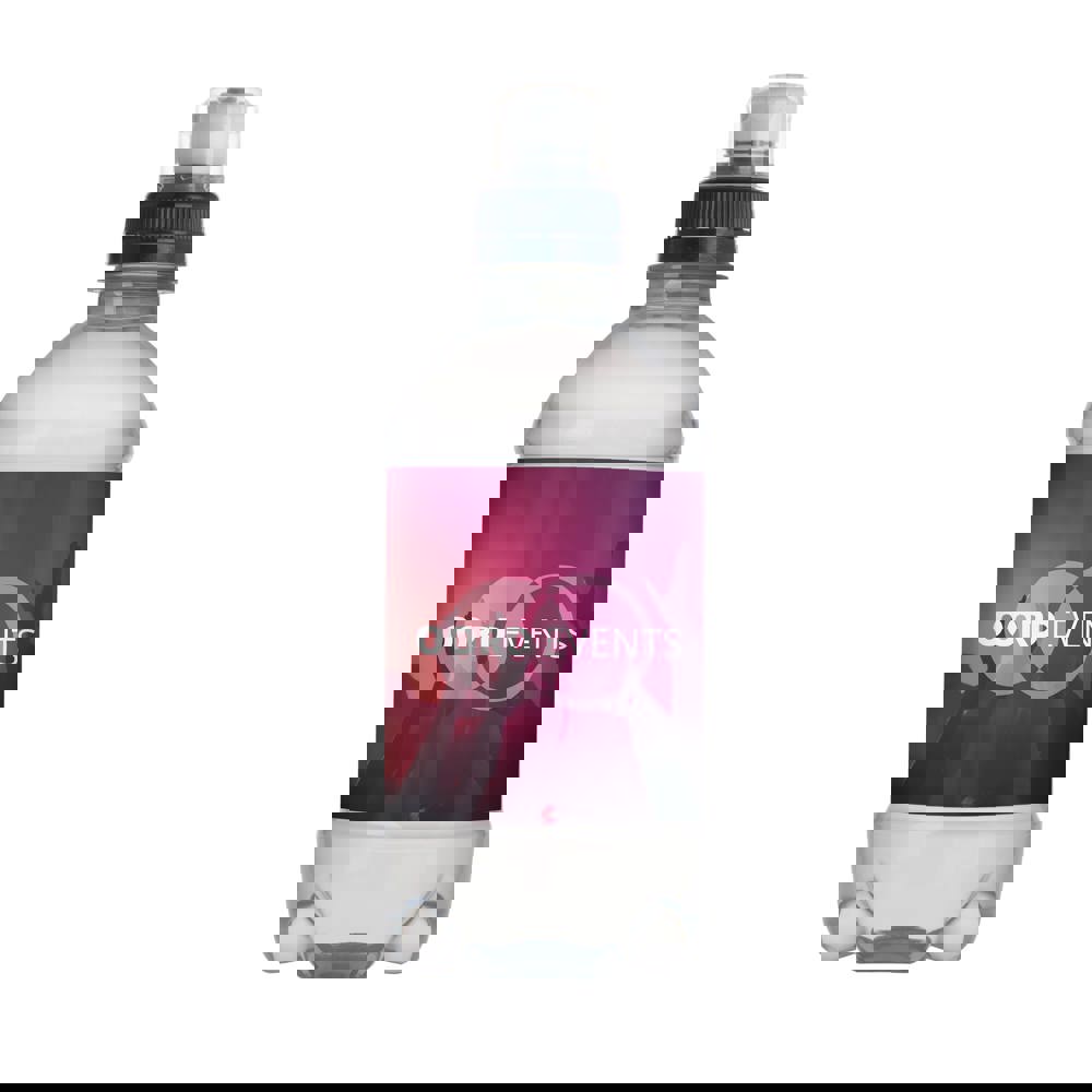 Bronwater 330 ml met sportdop - Blauw