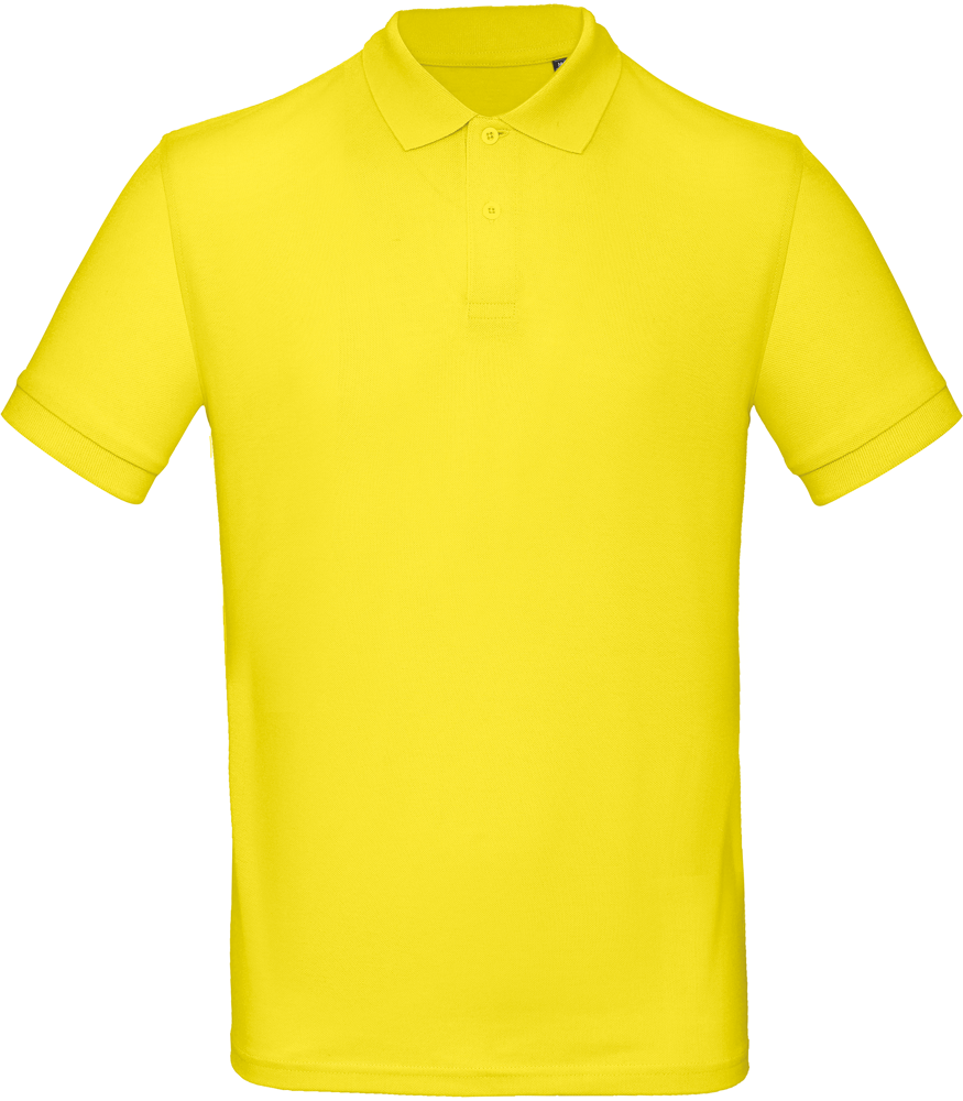 - Men's organic polo shirt - Solar Yellow