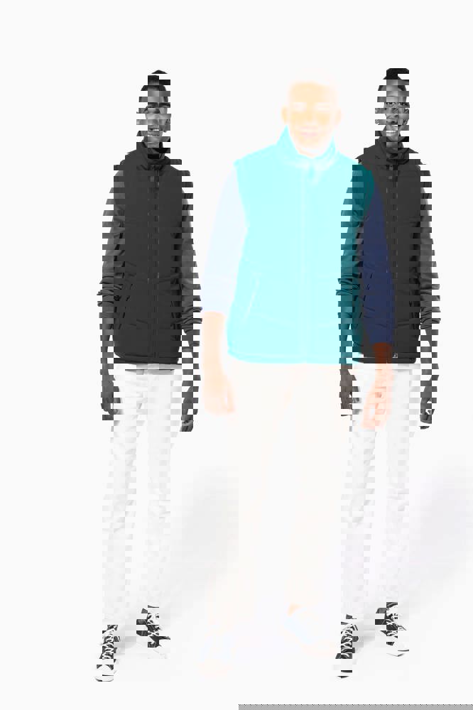 K6118 - Met fleece gevoerde bodywarmer