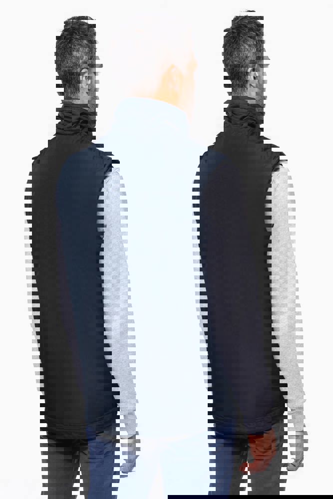 K659 - Met fleece gevoerde bodywarmer heren