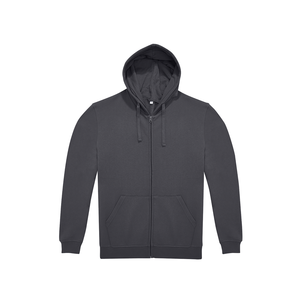 CGWG009 - Hoodie met rits ID.224 (50/50) - Dark Grey