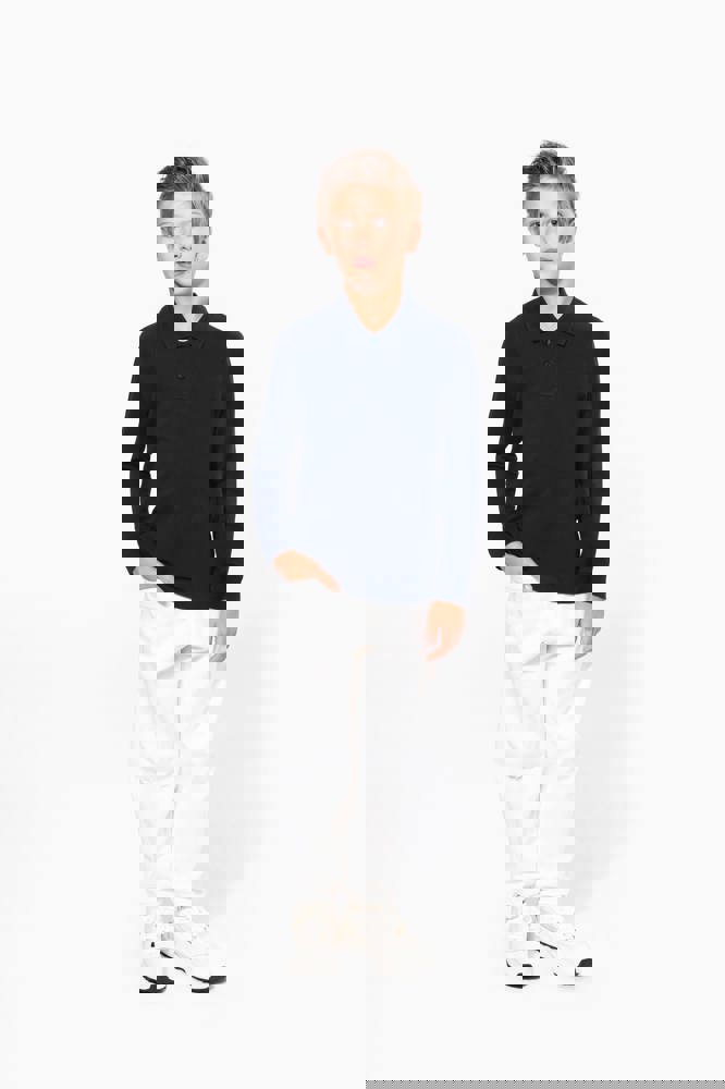 K269 - Kinderpolo lange mouwen