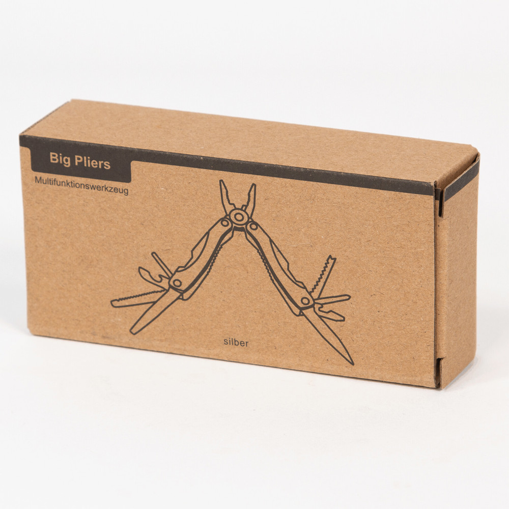 BIG PLIERS - Multitool  van roestvrijstaal en aluminium